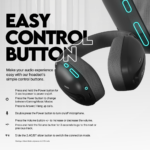 Bluetooth slusalice Fantech WHG03 Studio crne - Slika 6