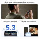 Bluetooth slusalice HONOR CHOICE earbuds X7i bele - Slika 10