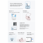 Bluetooth slusalice Xiaomi Redmi Buds 6 Active plave - Slika 7