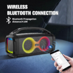 Bluetooth zvucnik BKK-B90 2x30W crni - Slika 7