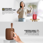 Bluetooth zvucnik Fantech BS157 NeraBox braon - Slika 10