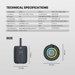 Bluetooth zvucnik Fantech BS157 NeraBox braon - Slika 11