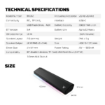 Bluetooth zvucnik Fantech GROOVE BAR PRO BS 162 crni - Slika 13