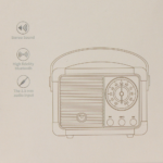 Bluetooth zvucnik HM11 crni - Slika 6