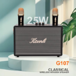 Bluetooth zvucnik Kisonli G107 crno sivi - Slika 6