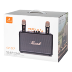 Bluetooth zvucnik Kisonli G107 crno sivi - Slika 9