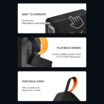 Bluetooth zvucnik Kisonli T11 5W crni - Slika 7