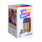 Bluetooth zvucnik NDR-112R 80w narandzasti - Slika 7