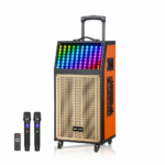 Bluetooth zvucnik NDR-112R 80w narandzasti - Slika 8