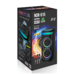 Bluetooth zvucnik NDR-815 50W crni - Slika 6