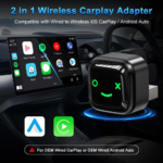 Carplay Wireless Adapter za auto M12 JWD LED - Slika 3