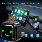 Carplay Wireless Adapter za auto M12 JWD LED - Slika 4