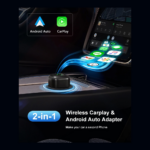 Carplay Wireless Adapter za auto M12 JWD LED - Slika 8