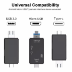 Univerzalni čitač kartica sa USB i Type-C konektorom 6u1 - Slika 16
