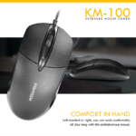 Combo mis i tastatura Fantech KM-100 crni - Slika 8