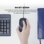 Combo mis i tastatura Fantech GO KM-103 crni - Slika 8