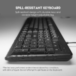 Combo mis i tastatura Fantech GO KM-103 crni - Slika 9