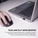 Combo mis tastatura wireless Fantech WK-894 crni - Slika 6
