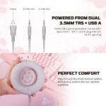 Combo set Gaming Fantech P51 Power 5u1 Sakura - Slika 5