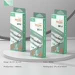 Data kabl KONFULON DL48, 2.4A, USB na iPhone lightning beli 1m - Slika 3