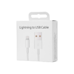 Data kabl L za iPhone 11-14 USB na Lightning beli 1m - Slika 3