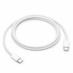Data kabl L za iPhone 15-17 60W Type C na Type C beli 1m