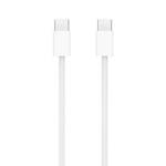 Data kabl L za iPhone 15-17 60W Type C na Type C beli 1m - Slika 2