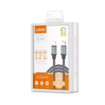 Data kabl LDNIO LC441I 30w, Type C na iPhone lightning sivi 1m - Slika 9