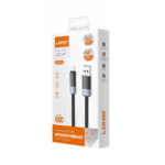 Data kabl LDNIO LS241 50W Fast Automatic Power OFF iPhone lightning crni 1m - Slika 9