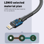 Data kabl LDNIO LS851 25W Fast micro USB sivi 1m - Slika 6