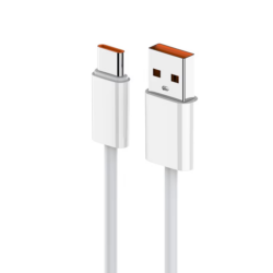 Data kabl Pluginn fast 25W USB na Type C beli 1m