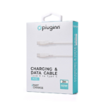 Data kabl Pluginn PI-PD 60W Type C na Type C beli 2m - Slika 2