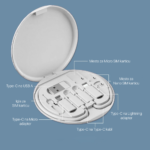 Data kabl Travel Set (Type C, Lightning, Micro USB) All in 1 beli - Slika 3