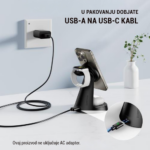 Desktop drzac za mobilni telefon magnetic ZJ02 3u1 (wireless punjac za mobilni telefon, slusalice i Apple smart watch) - Slika 6