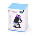 Desktop drzac za mobilni telefon magnetic ZJ02 3u1 (wireless punjac za mobilni telefon, slusalice i Apple smart watch) - Slika 8