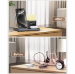 Desktop drzac za mobilni telefon Z18 6u1 (wireless punjac za mobilni telefon, slusalice i Apple smart watch) - Slika 6