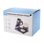 Desktop drzac za mobilni telefon Z18 6u1 (wireless punjac za mobilni telefon, slusalice i Apple smart watch) - Slika 8
