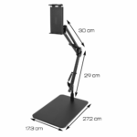Desktop drzac za tablet J4 crni - Slika 7