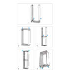 Dobe TP5-0519 set za PS5 crno beli - Slika 5