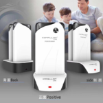 Dock station + 3x back up baterije KONFULON PS01 10000 mAh bele - Slika 9
