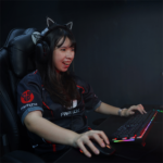 Dodatak za slusalice macije usi Fantech AC5001 Meow crni - Slika 4