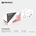 Dodatak za slusalice macije usi Fantech AC5001 Meow crni - Slika 5