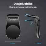 Drzac za mobilni telefon Pluginn PI-01 magnetic vent - Slika 7