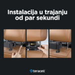 Auto stalak za tablet za sedište - Slika 14