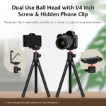 Fleksiblni tripod Kingjoy KT-660 + drzac za telefon - Slika 8