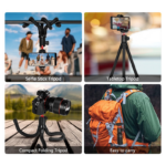 Fleksiblni tripod Kingjoy KT-660 + drzac za telefon - Slika 13