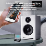 FM transmiter Y4 USB TF Bluetooth 5.0, call ID, modlularni, handsfree crni - Slika 8