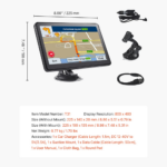 GPS Navigacija T31 JWD 9 inca 16GB crna - Slika 3
