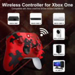 Joypad WIFI kontroler za XBOX One, XBOX X series, PC Windows, PS 3 army crvena - Slika 4