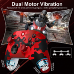 Joypad WIFI kontroler za XBOX One, XBOX X series, PC Windows, PS 3 army crvena - Slika 7